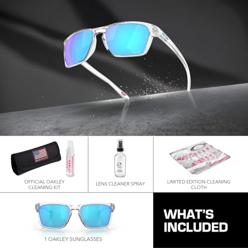 Oakley OO9448 SYLAS - Polarized/Non-Polarized - Rectangle Shape Sunglasses with Official Eyewear Kit Bundle3