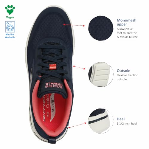 Image of Skechers Womens GO Walk Arch FIT Slip-ins Walking Shoes