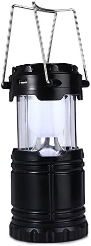 Placa 6 LEDs Rechargeable Hand Lamp Collapsible Solar Camping Lantern Tent Lights