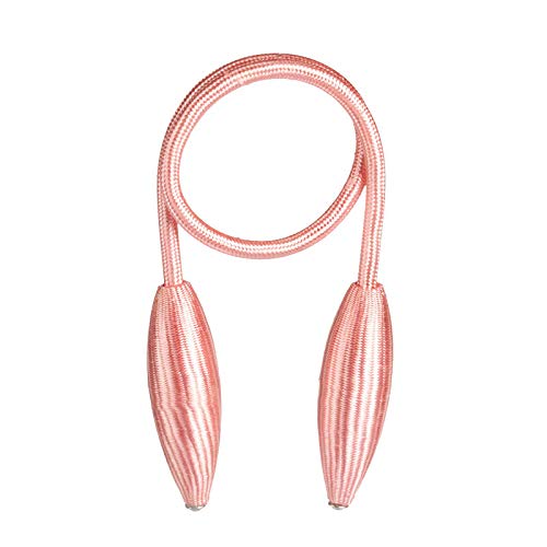 Alzapaños de cortina rosa OUdini pack de 2 pinzas decorativas para salón