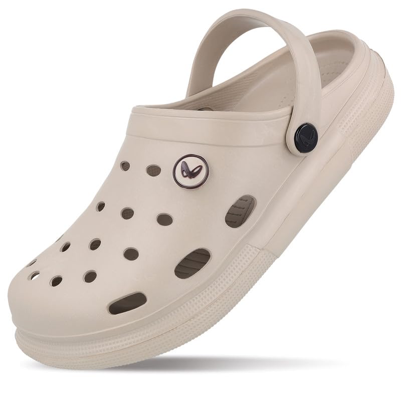 Image of WALKAROO Men's Trendy EVA Clogs Stylish Casual Slip On Lightweight Comfortable Footwear WC4843