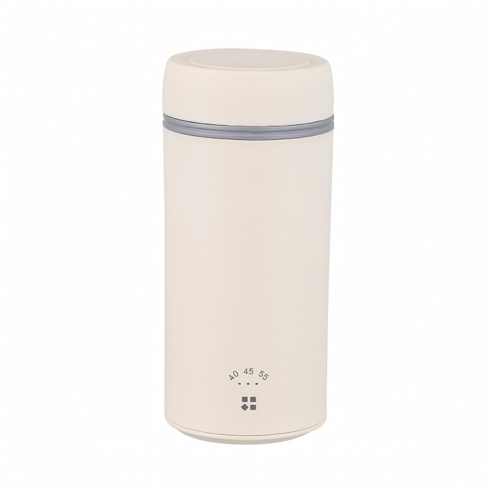 Chauffant Thermostatique Portable Étanche Chauffant En Acier Inoxydable 304 Compact Tasse Isotherme pr Bureau, Chambre Universitaire,