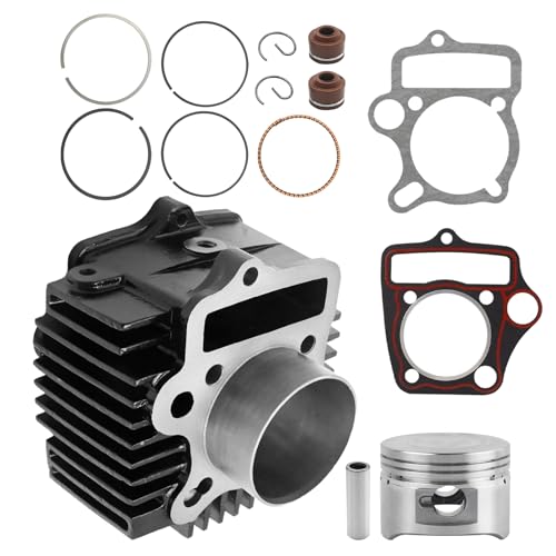 Anxingo 52.4mm Engine Cylinder Big Bore Rebuild Kit, Cylinder with