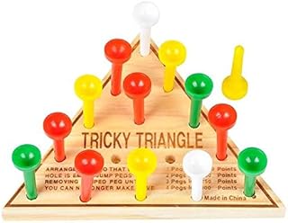 4.5" Wooden Triangle Game