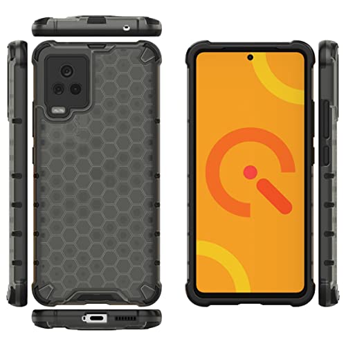 Image of Glasgow Back Case Cover Compatible with [ IQOO 7 Legend 5G ] (Stylish Design) - Black