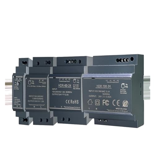 Transformateur HDR-60-12V 4.5A sur rail DIN pour alimentation à découpage stable