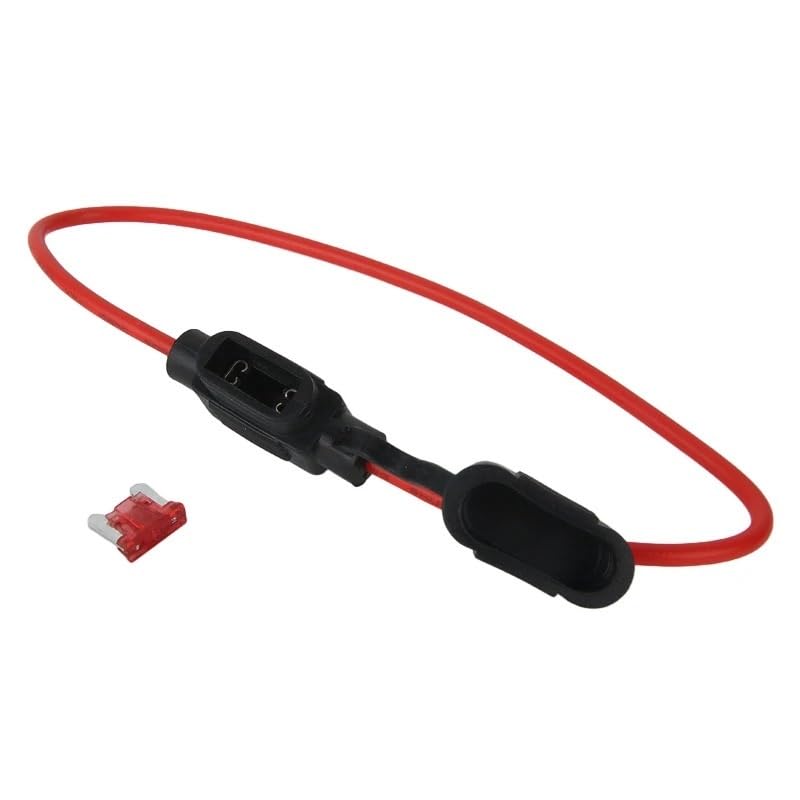 Porte-fusible étanche MINI 18 AWG avec fusible de voiture 7.5A