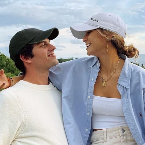 Image of Mr and Mrs Hats for Honeymoon Essentials,Engagement Gifts for Couples,Wedding Gifts for Bride and Groom