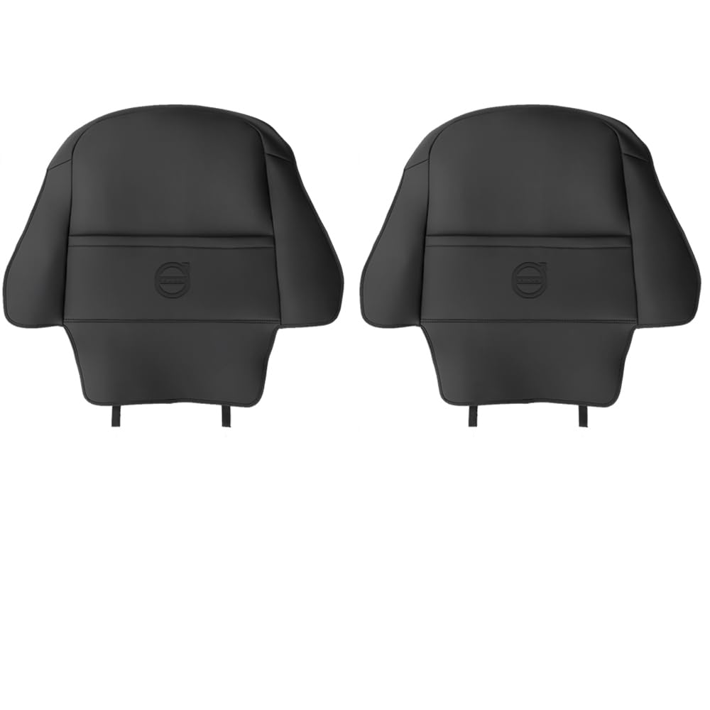 Lot De 2 Protections Dossier Siège Auto - Imperméables, Anti-coups De Pied, 3 Poches - Compatible Volvo XC40 XC60 XC90