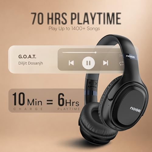Noise Airwave Max 3 Brown Bluetooth Headphones Dark Brown - Image 6