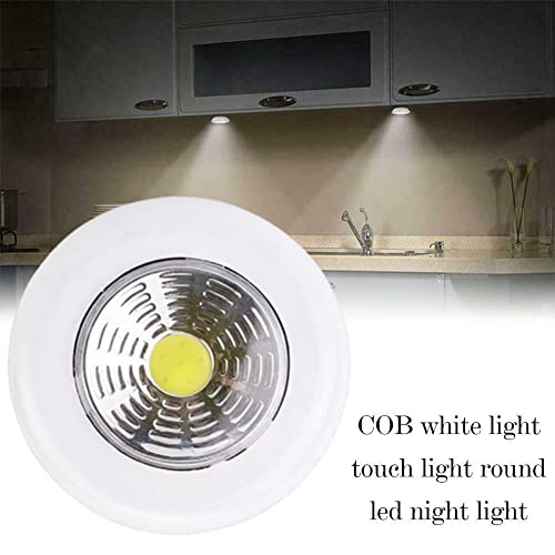 Conjunto 3 Luminárias de Toque Auto Adesiva Para Armários Com Luz Fria