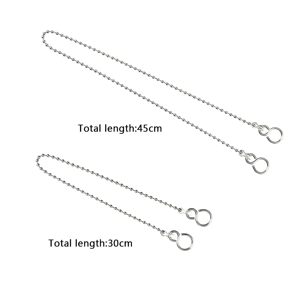 2 Pcs Bath Plug And Chain, Sink Plugs Universal For Uk Sink, Bath Plugs - View #5