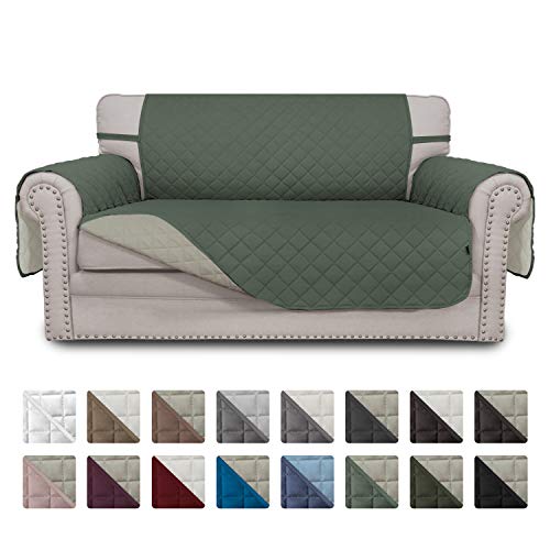 Easy-Going Sofa Slipcover Reversible Loveseat Cover Water Resistant Couch Cover Furniture Protector
