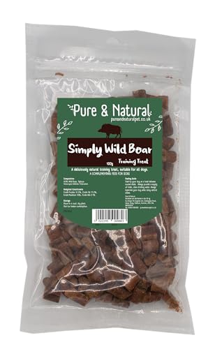 Pure & Natural Grain Free Dog Treats For Training - High Value Dog Training Treats Value Dog Training Treats | Healthy Dog Treats For Small Dogs To La