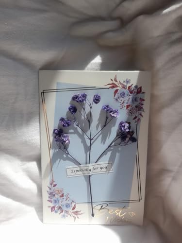 Greeting Cards with Flowers, Birthday and Teacher's Day with Flowers | Mother's Day Surprise Cards, Invitation Card, Thank You Card for Children, Women, Husbands, Friends Multicolor)