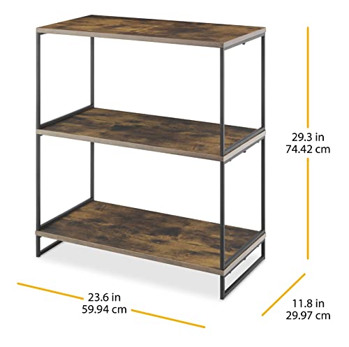 Whitmor Modern Industrial 3 Tier Shelf #TOP1