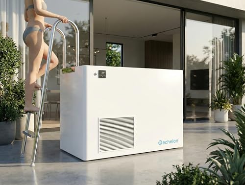 Image of Echelon Step-In Vertical Cold Plunge Tub with Built-In Chiller