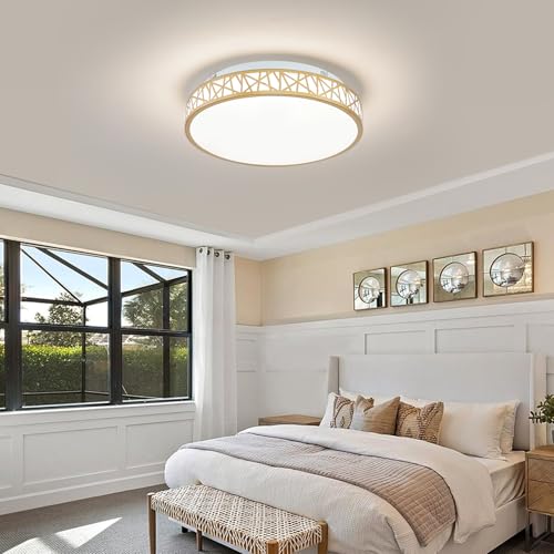 Plafonnier LED télécommande dimmable 3000K-6500K pour salon - 6