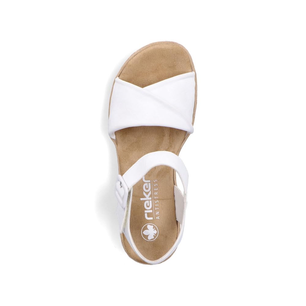 Rieker Damen Klassische Sandalen V3691, Frauen Sandalen