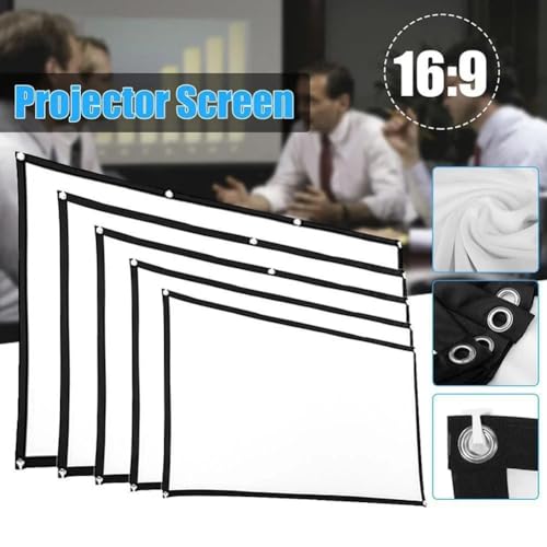 Pantalla de Proyección HD 16:9 Plegable 150 Pulgadas miniatura 4