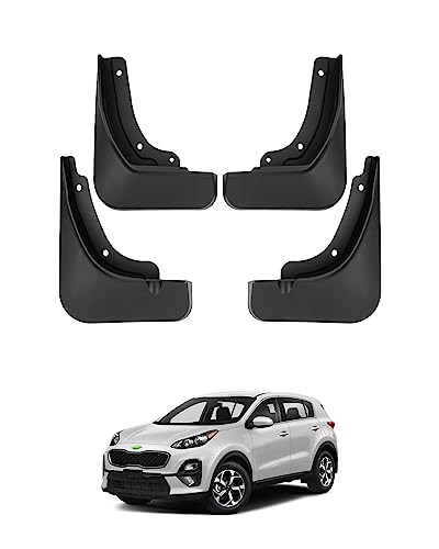 Image of Autorder Mud Flaps Splash Guards for Kia Sportage 2023-2026 Accessories Mudflap Fender Flares Front and Rear Mud Guard Set 4Pcs