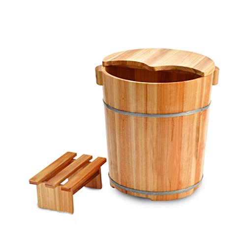 Masajeador Spa para Pies Barril de Madera 40 cm
