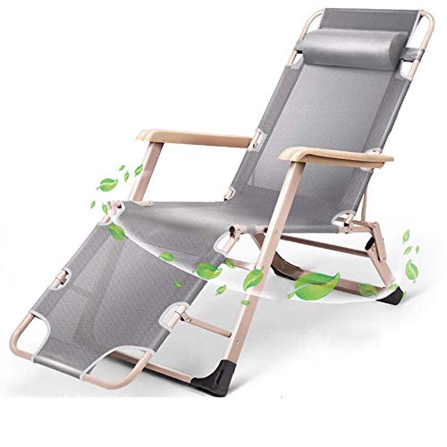 Chaise Longue d'extérieur à gravité zé contre le mal de dos