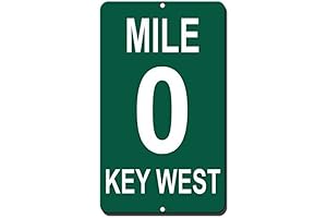 Lilyanaen Key West Sign New Metal Aluminum Sign Mile 0