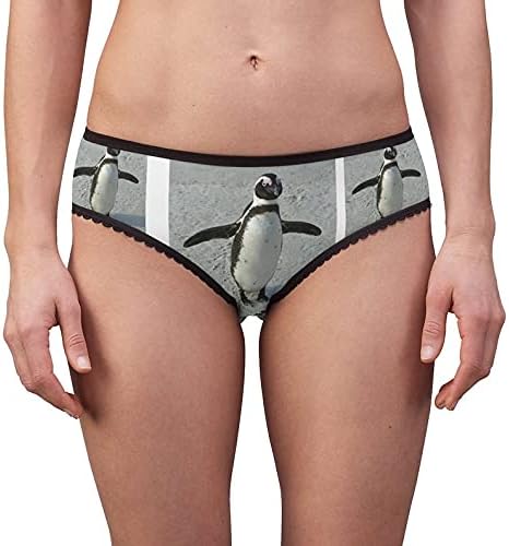 African Penguin Panties, African Penguin Underwear, Briefs, Cotton Briefs, Funny Underwear, Panties For Women