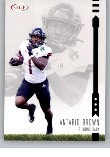 2025 Sage Hit Draft #43 Antario Brown Northern Illinois Huskies Football Card in Raw (NM or Better) Condition