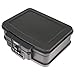Produktbild HMF 250437 Feuerfeste Wasserdichte Dokumentenbox mit Zahlenschloss | DIN A4 | 44,5 x 16,5 x 33 cm | Schwarz