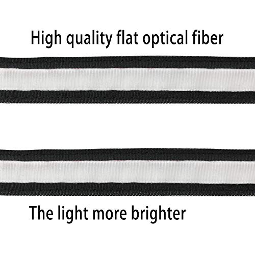 Color Changeable Led Suspenders, Glowseen Led Suspenders For Men And Women, Light Up Suspenders Adjustable Strap Glowing Suspender Braces For Safety And Night Show Clothing Outfit-Color Changeable #TOP3