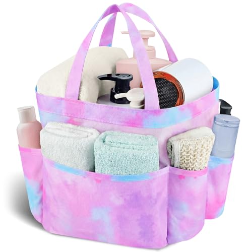 Attmu Mesh Shower Caddy Portable Quick Dry Hanging Shower Tote Bag for College Dorm Room Essentials Large Capacity Caddy Dorm for Bathroom Gym Swimming