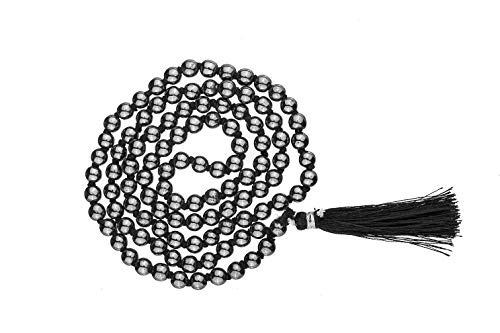 CMEI Non-Magnetic Hematite Necklace 2.5" Beads
