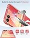 BXYJY for Samsung Galaxy Z Flip 7 Case with Hinge Protector, Compatible with MagSafe, Wireless Charging, Front Screen Protector, Rugged Men Women Full Protective Phone Case for Galaxy Z Flip7, Clear