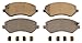 Wagner ThermoQuiet QC856 Ceramic Disc Pad Set With Installation Hardware, Front