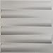Ekena Millwork 19 5/8"W x 19 5/8"H Naomi EnduraWall Decorative 3D Wall Panel, Silver (12-Pack for 32.04 Sq. Ft.