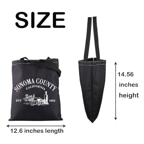 Bolsa tote California Wineries Sonoma County miniatura 3