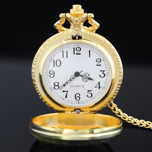 Image of Tiong Pocket Watch Hollow Tree of Life Design Roman Numerals Engraved Bible Verse Quartz Pocket Watch with Chain Custom Pocket Watch Birthday Gifts
