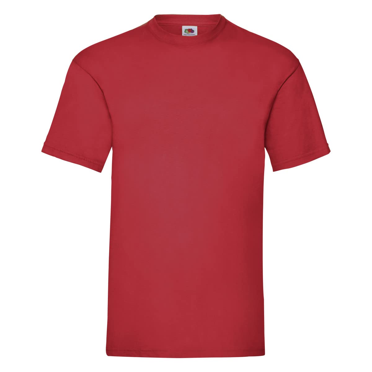 Fruit of the Loom Men's Valueweight Short Sleeve T-Shirt, Red, Medium