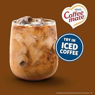 Nestle Coffee mate Coffee Creamer, Snickers, Liquid Creamer Singles, Non Dairy, No Refrigeration, 0.375 fl oz Tubs (Pack of 200)