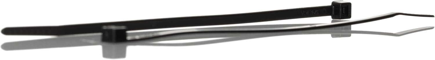 Connect - 30261 Hellermann Black Cable Tie 150mm x 3.5mm T30R Pk 100