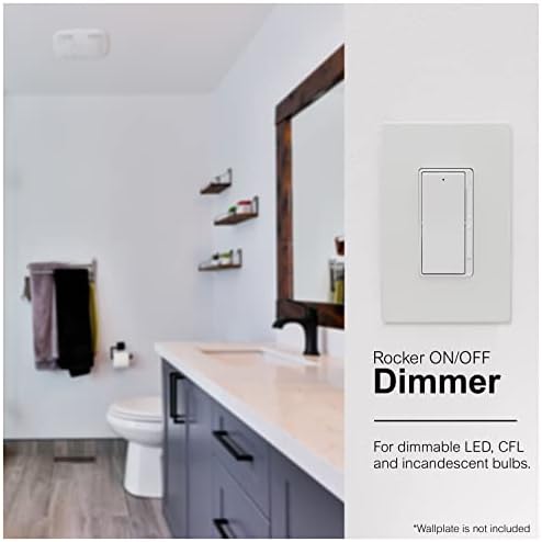 Ge(R) 10464 Single Pole Rocker-Style Dimmer