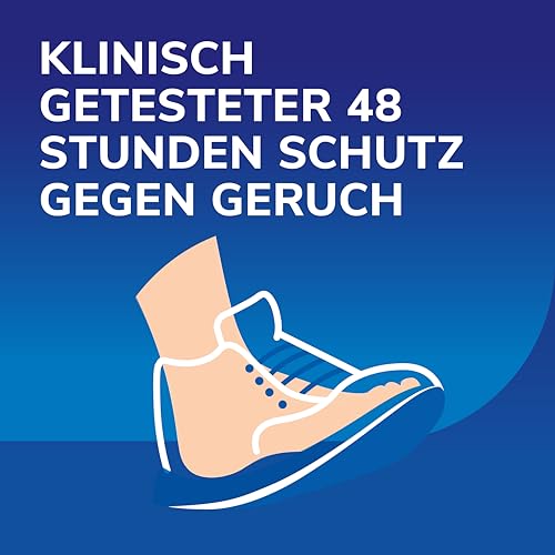 Dr. Scholl’s Ultra Geruchsstopp Fußpuder mit Sweat Max Technologie Sorgt für frische und trockene Füße und Schuhe, Schützt vor Schweiß, beseitigt Gerüche sofort und bietet ganztägigen Geruchsschutz