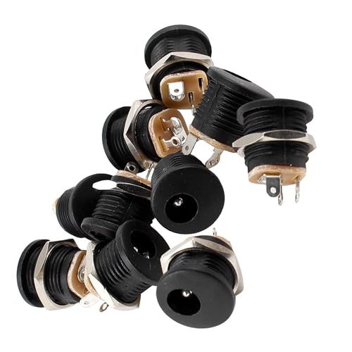 uxcell 10 Pack 5.5 x 2.1mm DC Power Jack Adapter miniatura 4