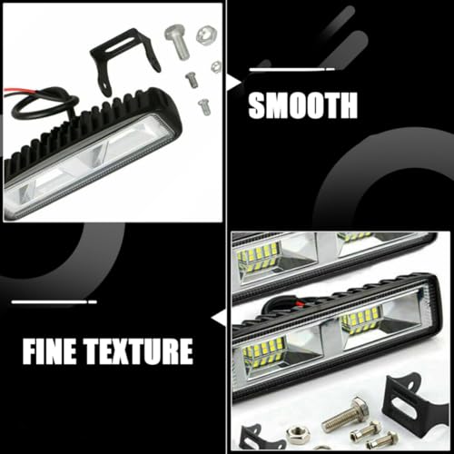 Barre LED étanche 48w lot de 4 pour partager la passion de la modification auto - 5
