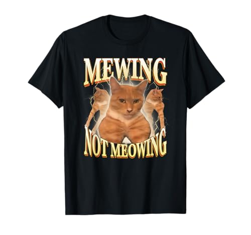 Funny Cat Meme Mewing Not Meowing LooksMaxxing cat TVc