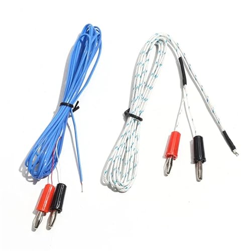 Termopar tipo K universal con cable de PTFE de 2M para lecturas estables en multímetros