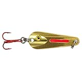 Northland Tackle GSS4-12 O-Shot Spoon Bait, Metallic Gold, 1/4 oz