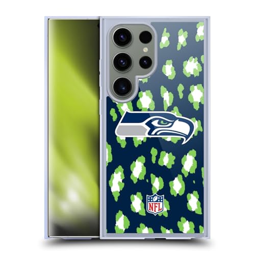 Coque gel premium NFL Seattle Seahawks compatible MagSafe Samsung S24 Ultra